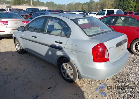 2009 Hyundai Accent Gls z USA, uszkodzony, nr VIN KMHCM46C39U292724
